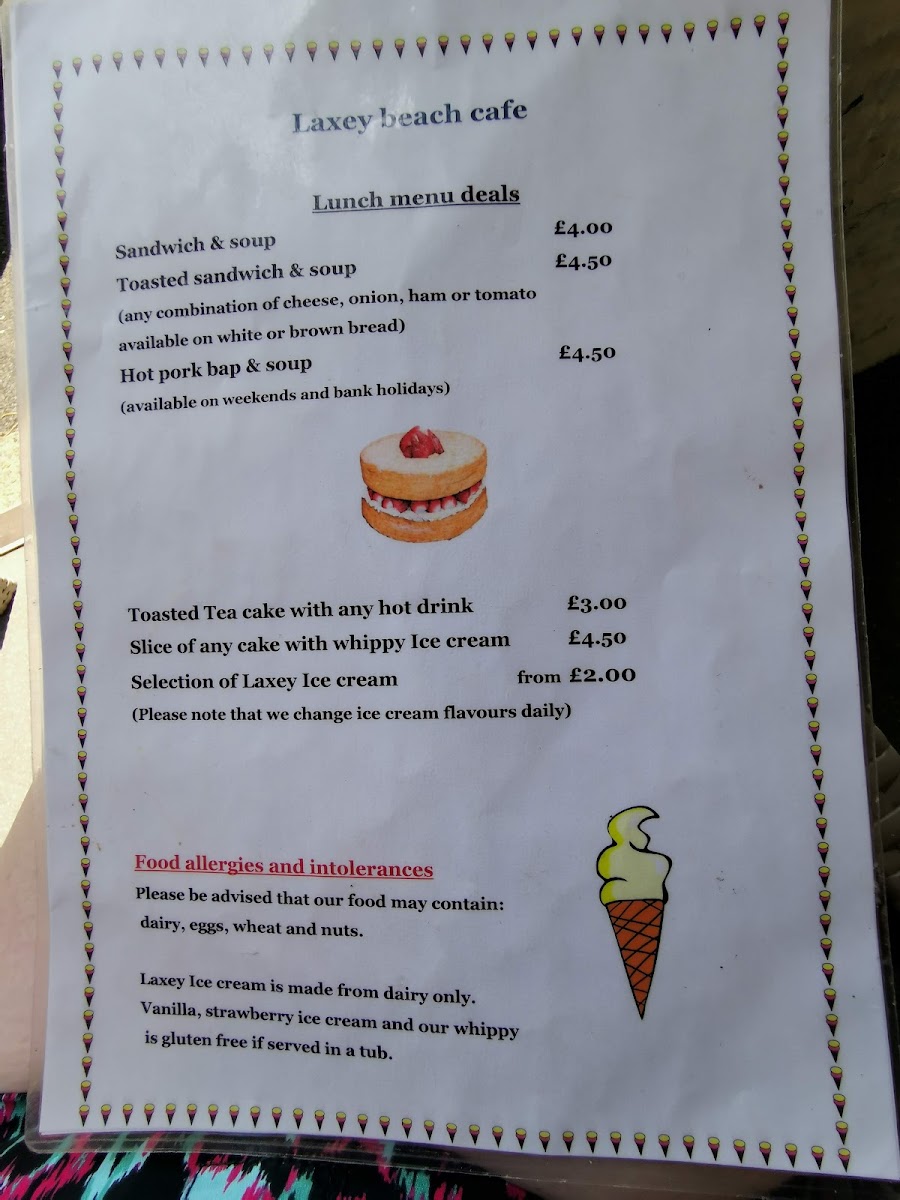 Menu Laxey Beach Cafe-7